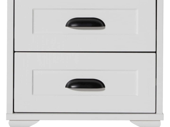 Κομοδίνο Tuvalle 230TVL1903 45x41,5x49cm White