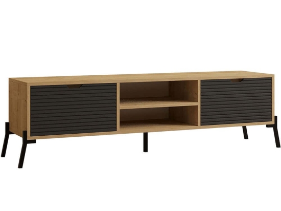 Έπιπλο Τηλεόρασης Nost 835PUQ3079 160x40x41cm Oak-Anthracite