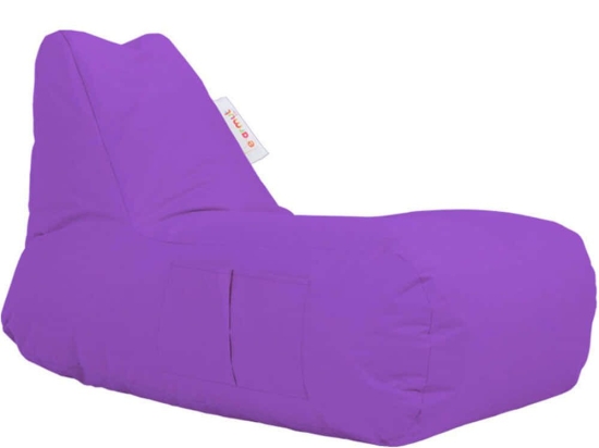 Πουφ Αδιάβροχο Trendy Comfort 248FRN1142 65x105x75cm Purple
