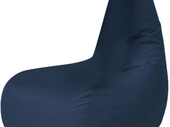 Πουφ Αδιάβροχο Drop L 248FRN1181 80x80cm Dark Blue