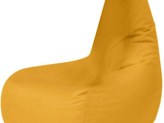 Πουφ Αδιάβροχο Drop L 248FRN1185 80x80cm Yellow
