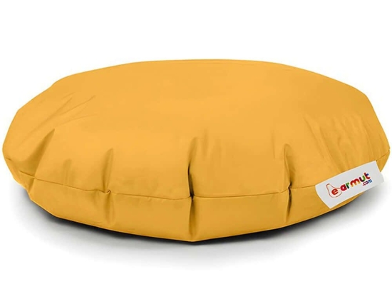 Πουφ - Μαξιλάρα Αδιάβροχο Iyzi 248FRN1292 Φ100x20cm Yellow