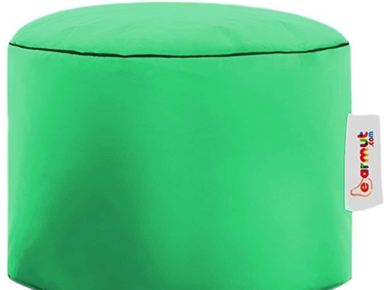 Πουφ Αδιάβροχο Round 248FRN1322 Φ55x30cm Green