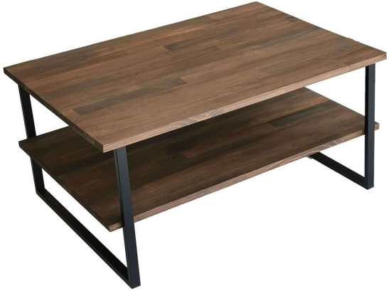 Τραπέζι Σαλονιού Neta 552NOS1445 85x60x40cm Walnut