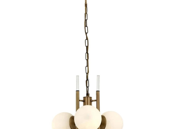 Φωτιστικό Οροφής 301AUR1333 Φ50x60cm 3xE27 40W Gold Opviq