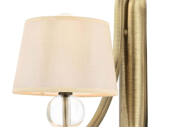 Φωτιστικό Τοίχου - Απλίκα 301AUR1503 15x25x32cm 1xE27 40W Gold Opviq