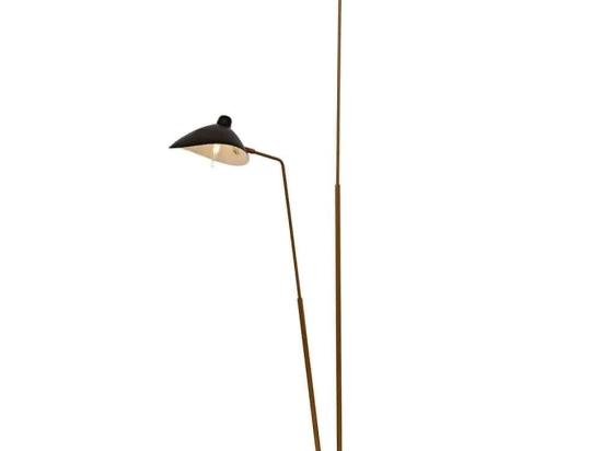 Φωτιστικό Δαπέδου 301AUR1718 100x30x195cm 1xE27 40W Black-Gold Opviq
