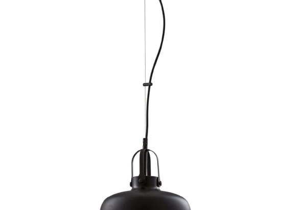Φωτιστικό Οροφής 683AVN1399 Φ25x80cm 1xE27 40W Black Opviq