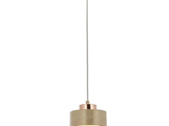 Φωτιστικό Οροφής 683AVN1422 Φ15x70cm 1xE27 40W Gold Opviq