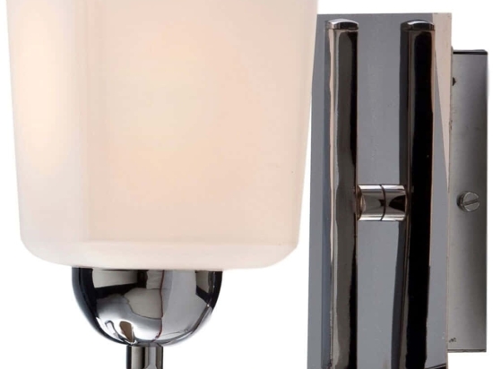 Φωτιστικό Τοίχου - Απλίκα 683AVN2237 13x16x15cm 1xE14 40W Chrome-Cream Opviq