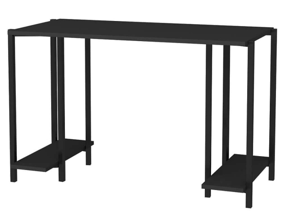 Γραφείο Academy 322RTC1398 125,2x60x73,8cm Black-Anthracite