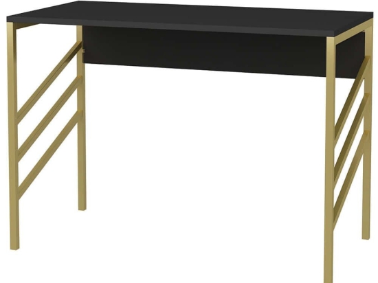 Γραφείο Josephine 322RTC1443 120x60x74,8cm Gold-Anthracite