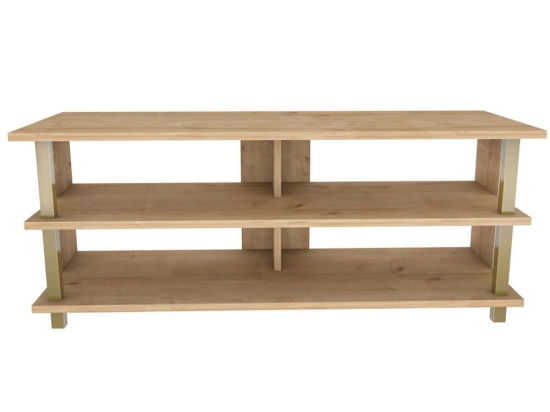 Έπιπλο Τηλεόρασης Pueblo 322RTC2247 120x44,6x47,4cm Gold-Oak