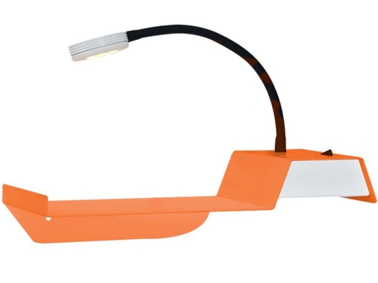 Φωτιστικό Τοίχου - Απλίκα 414LRC1183 20x38x13cm Led 300lm 3W 3000K Orange Opviq