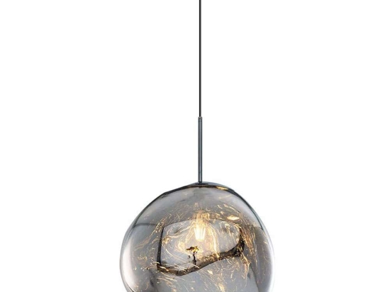 Φωτιστικό Οροφής 414LRC1260 Φ36x120cm 1xE27 24W Chrome Opviq