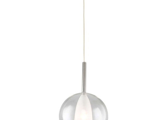 Φωτιστικό Οροφής 414LRC1295 Φ25x120cm 1xE14 40W Clear Opviq