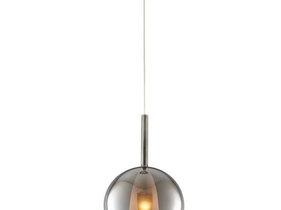 Φωτιστικό Οροφής 414LRC1296 Φ25x120cm 1xE14 40W Chrome Opviq