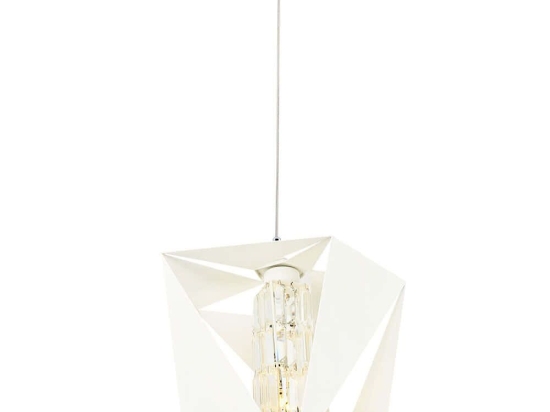 Φωτιστικό Οροφής 414LRC1453 Φ44x120cm 3xG4 3W White Opviq