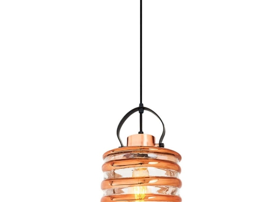 Φωτιστικό Οροφής 414LRC1519 Φ20x120cm 1xE27 40W Honey Opviq