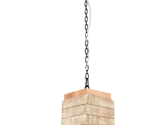 Φωτιστικό Οροφής 414LRC1523 16x16x120cm 1xE27 40W Beige Opviq