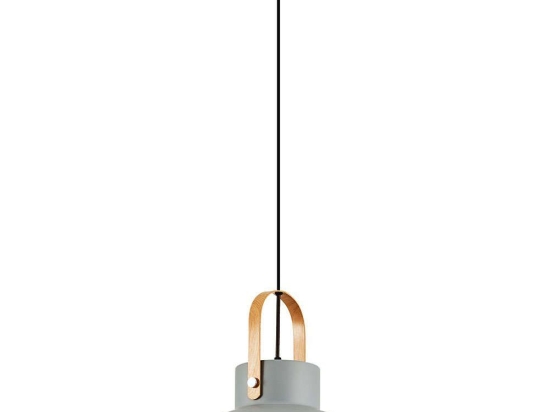 Φωτιστικό Οροφής 414LRC1580 Φ24x120cm 1xE27 40W Natural-Grey Opviq