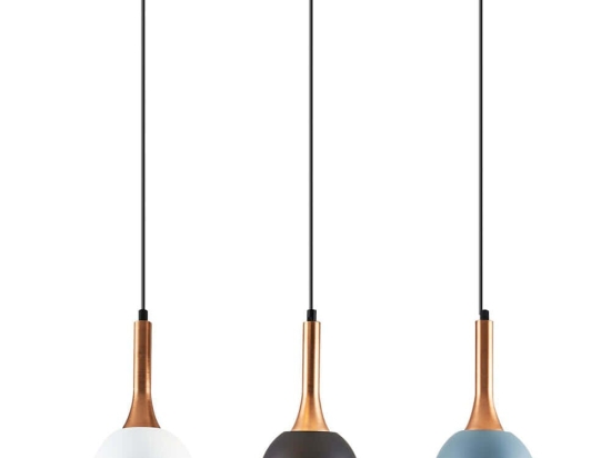 Φωτιστικό Οροφής - Ράγα 414LRC1592 65x15x120cm 3xE14 40W Multi Opviq