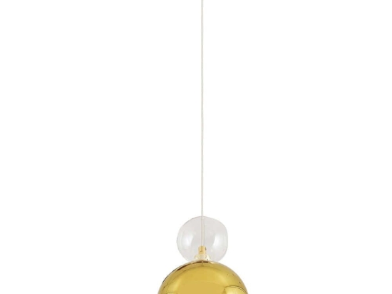 Φωτιστικό Οροφής 414LRC1798 Φ16x120cm 1xG9 5W Gold Opviq