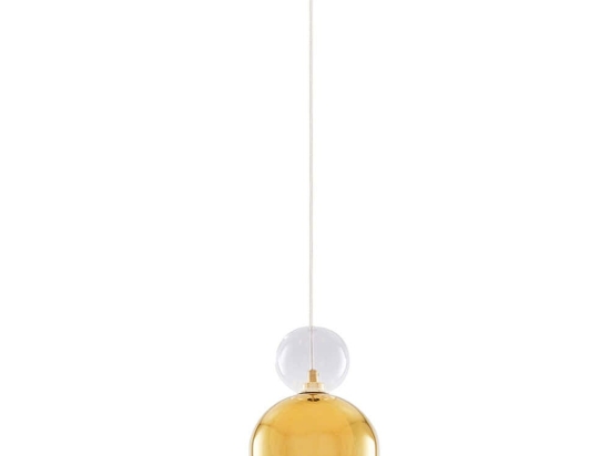 Φωτιστικό Οροφής 414LRC1801 Φ16x120cm 1xG9 5W Gold Opviq