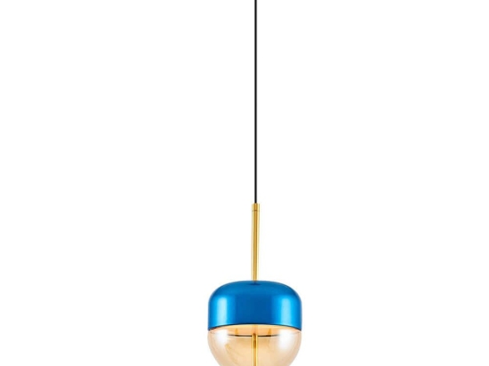 Φωτιστικό Οροφής 414LRC1803 Φ14x120cm Led 500lm 5W 3000K Blue Opviq
