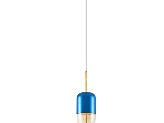 Φωτιστικό Οροφής 414LRC1804 Φ12x120cm Led 500lm 5W 3000K Blue Opviq