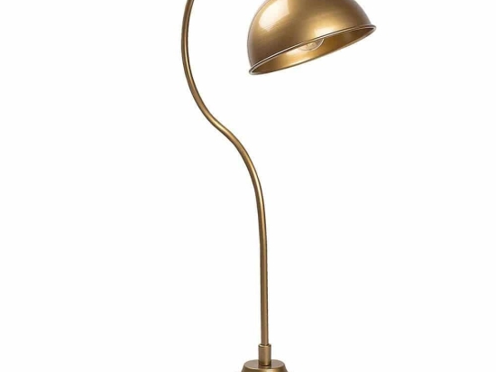Φωτιστικό Επιτραπέζιο Konika 942FLG1843 19x29x58cm 1xE27 40W Gold Opviq