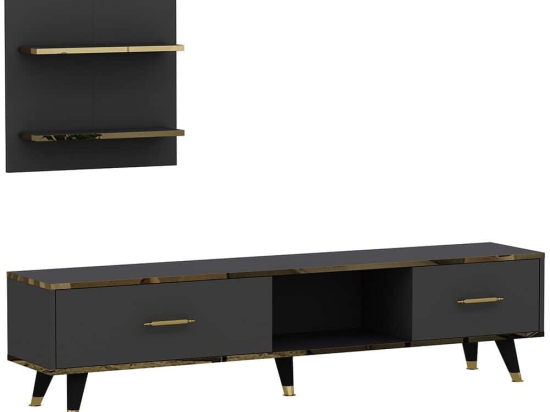Σύνθεση Τηλεόρασης Aren 382NRC1126 180x35x43,6cm Anthracite