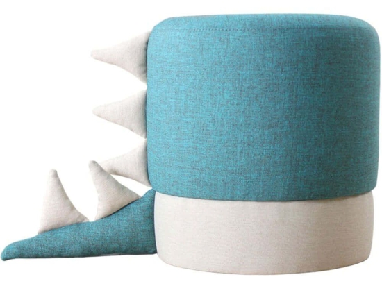 Σκαμπό Παιδικό Moouv 209FLF1329 Φ37x38cm Blue-White
