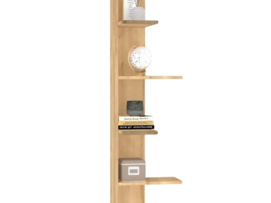 Ραφιέρα Δαπέδου Γωνιακή Bled 495SSE1215 40x21,4x160cm Oak