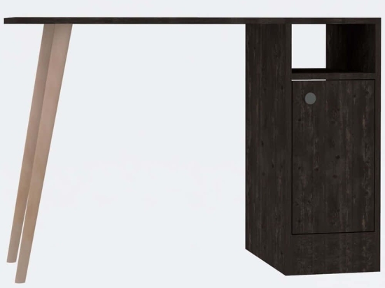 Γραφείο Calvin 495SSE1524 110x50x74cm Anthracite-Oak
