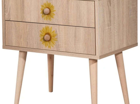 Κομοδίνο City Two Seed 863SPH3529 60x40x61cm Multi