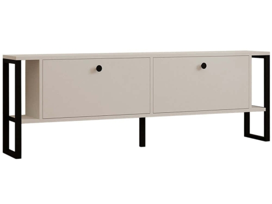 Έπιπλο Τηλεόρασης Ahu 835PUQ4505 160x24,5x50,4cm White