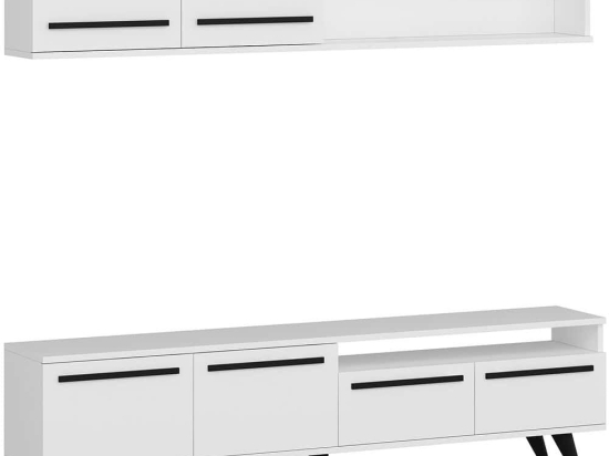 Σύνθεση Τηλεόρασης Mono 505CRL1718 180x29,5x45,8cm White