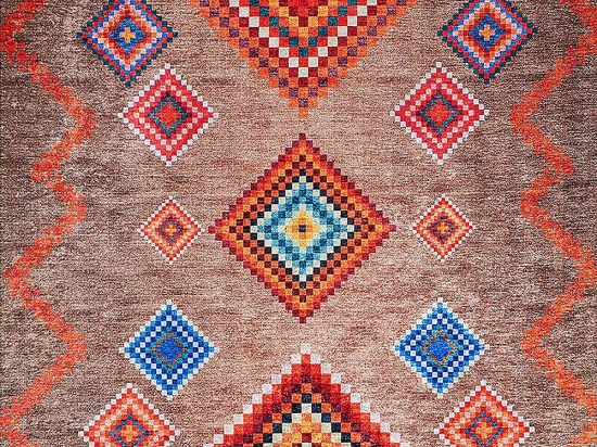 Χαλί Woopamuk015 625HFT1183 Brown-Multi Conceptum Hypnose 100X200cm
