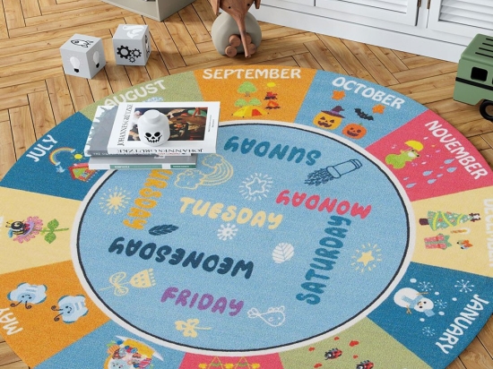 Χαλί Woopamuk134 625HFT2573 Multi Conceptum Hypnose 140X140cm Round