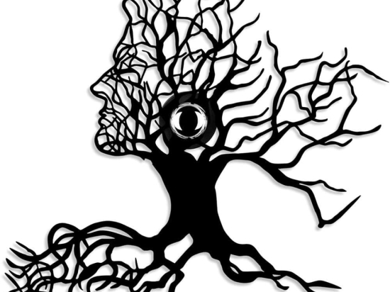 Διακοσμητικό Φωτιστικό Τοίχου Tree Man 526SHD1177 51x9x47cm 1xE27 40W Black Opviq