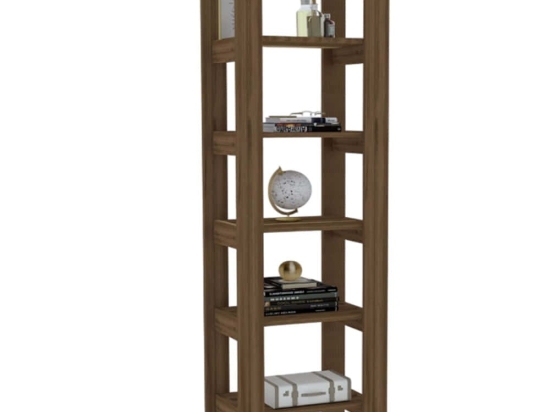 Ραφιέρα Δαπέδου Creator 835PUQ5314 49,8x33,6x180cm Walnut