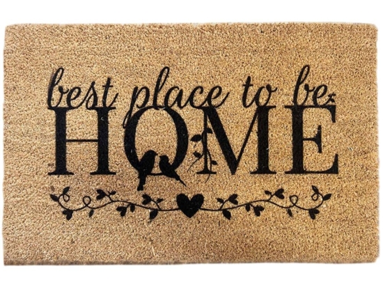 Πατάκι Εισόδου Jaosi 877CHL1409 40x60cm Brown-Black Conceptum Hypnose 40Χ60