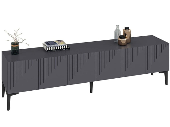 Έπιπλο Τηλεόρασης Artemis 475OLV1461 180x37x45cm Anthracite