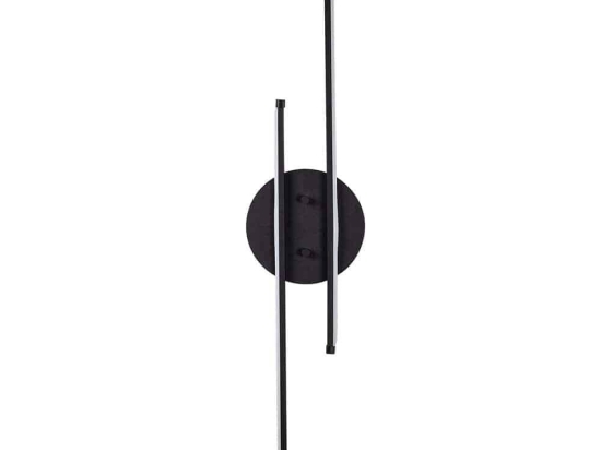 Φωτιστικό Τοίχου - Απλίκα Umut 119FRS1110 17x5x86cm Led 16W 3000K Black Opviq