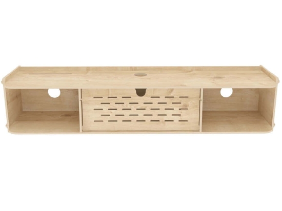 Έπιπλο Τηλεόρασης Επιτοίχιο Sima 875ZNA4650 116,5x24,5x19,5cm Oak