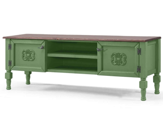 Έπιπλο Τηλεόρασης Ada 472PHL1106 150x50x40cm Light Green