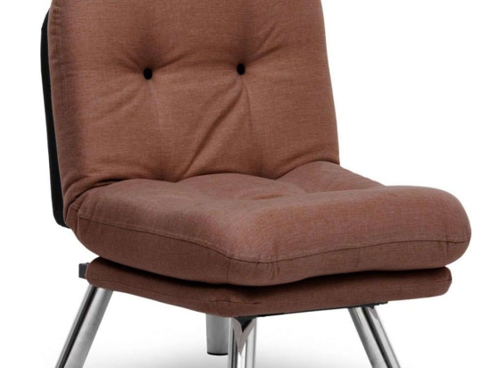 Πολυθρόνα - Κρεβάτι Misa Small 859FTN2842 70x78x85cm Light Brown