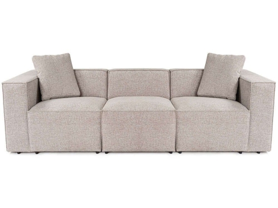 Καναπές Τριθέσιος Lora 560ARE1955 303x108x65cm Mocha