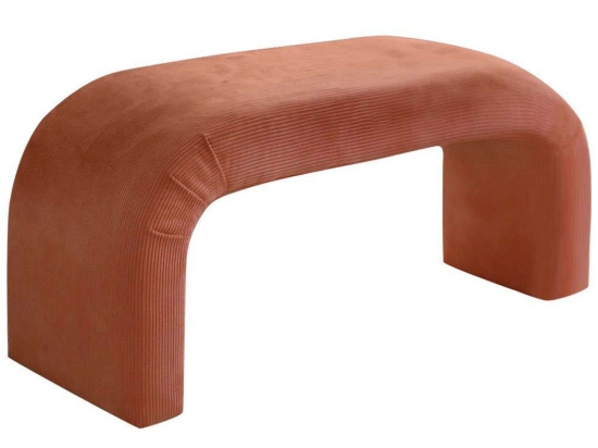 Σκαμπό Nu Bench 383EVN1120 106x46x45cm Coral
